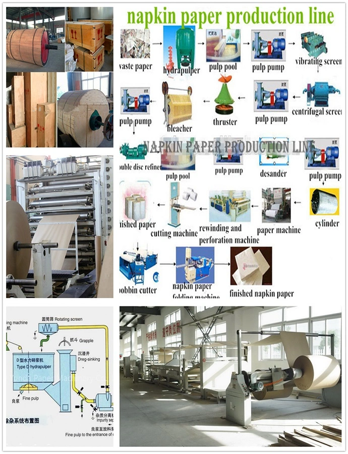 Toilet Tissue Paper Making Machine (sanitary napkin pape rmachine)