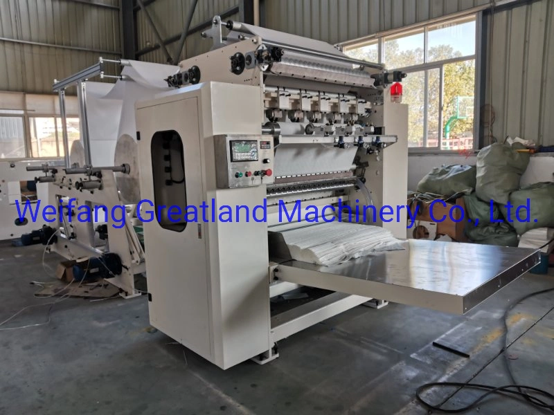 5L N Fold Hand Towel Facial Tissue Paper Converting Machine