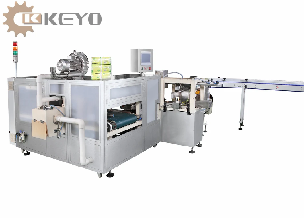 Automatic Soft Facial Tissue Napkin Toilet Paper Warpping Filling Bagging Packing Machinery Packing Machine