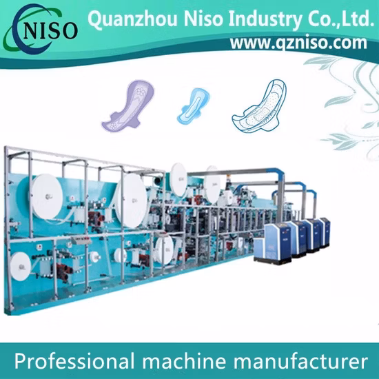 これまでにない超薄型生理用ナプキン製造機